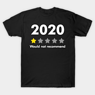 2020 Would not recommend T-Shirt